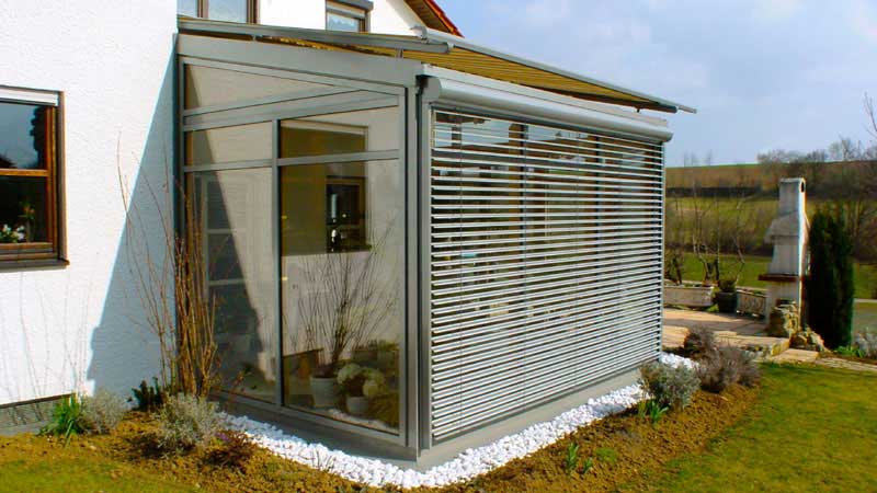 Wintergarten modern mit Sonnenschutz wintergarten vil 53