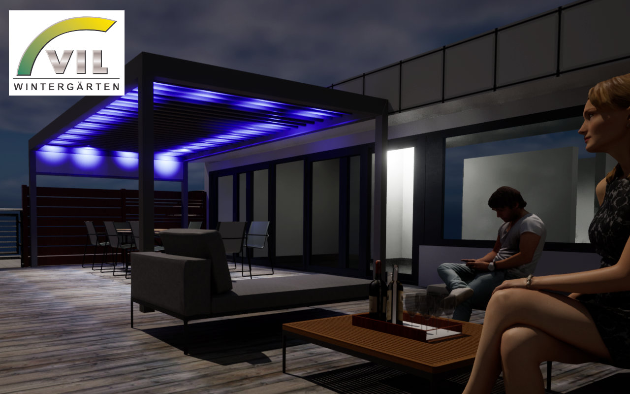 Projektierung Lamellendach BiBi 1